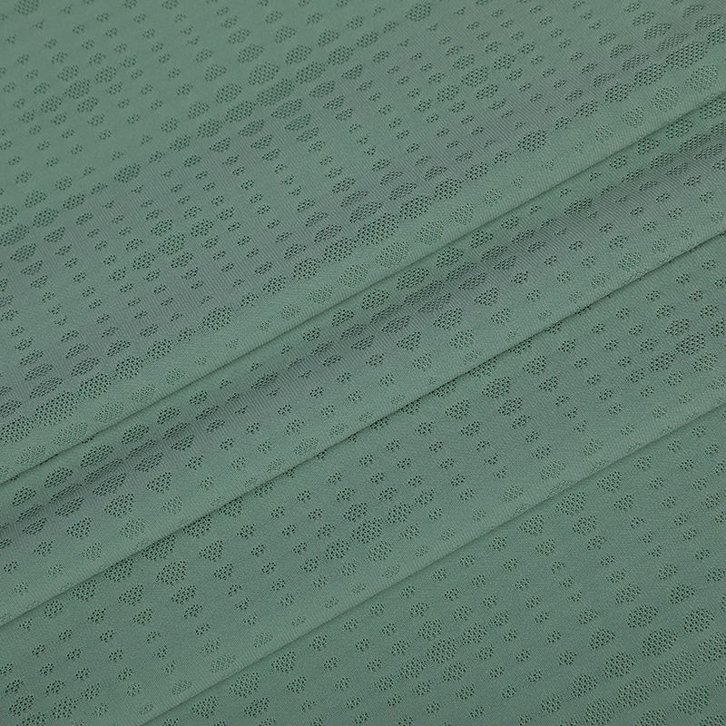 BPJ1353-1 Polyester Ammoniac Jacquard Cơ học áo thun áo thun